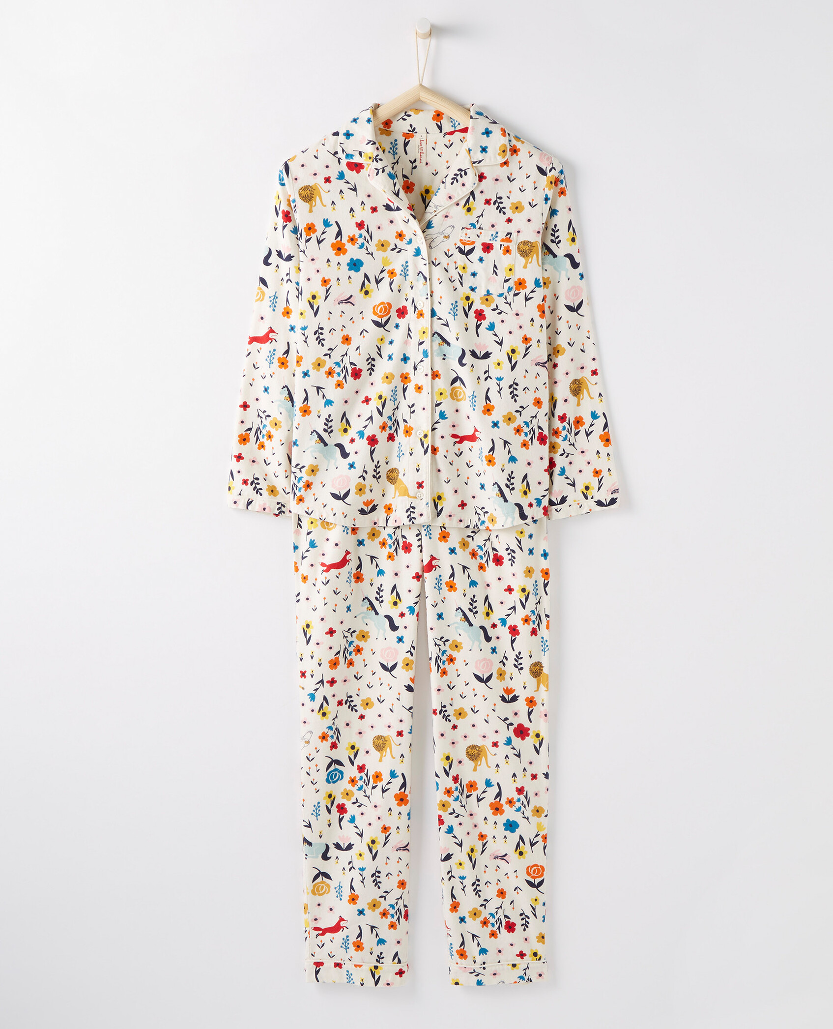 Women's Pima Cotton Flannel PJ Set | Hanna Andersson