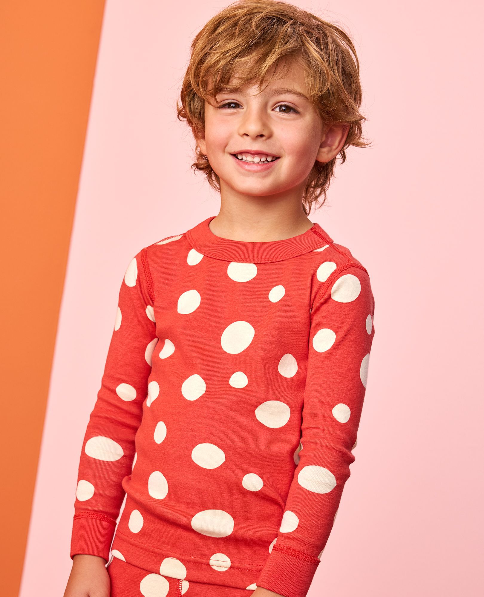 Halloween Costume HannaJams™ Pajama Set in Mushroom Dots on Red Ember - main