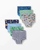 Classic Briefs In Organic Cotton 7-Pack in Boys Stripe/Solid/Print Pack - main