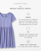 Bright Basics Dress in Navy - main