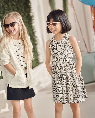 Wrap Skort in Black - main