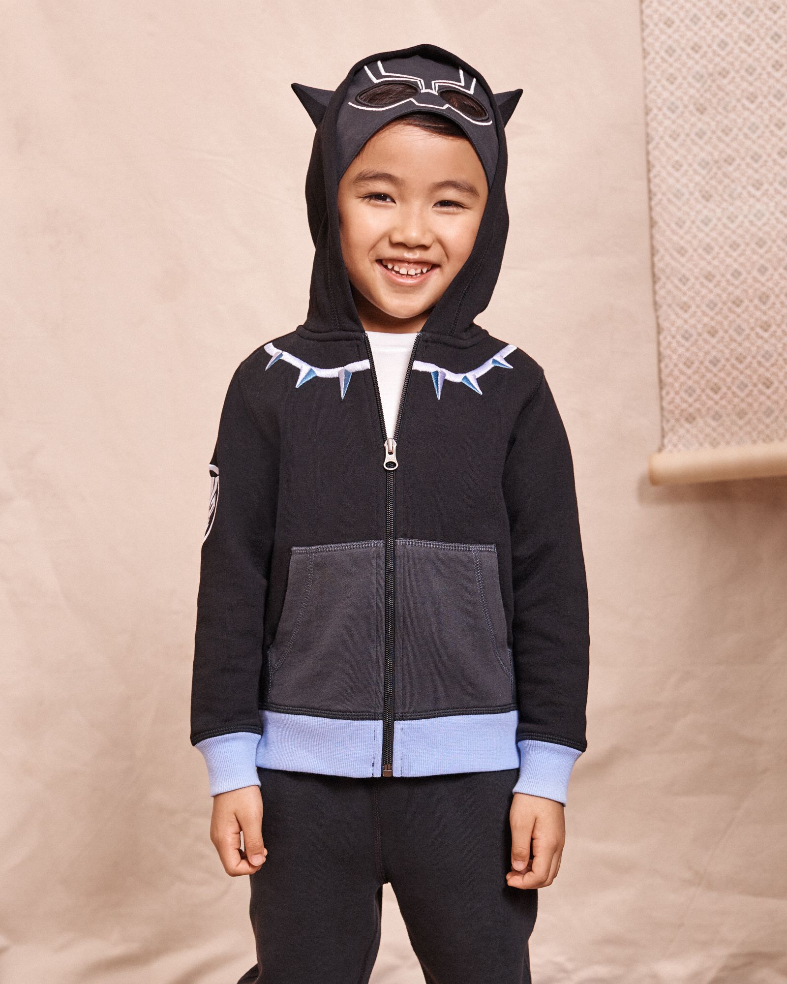 Kids black panther hoodie discount