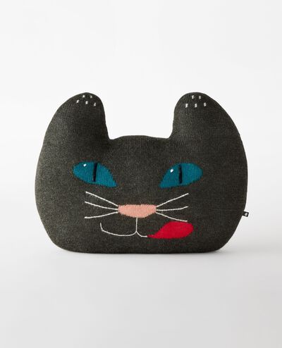 Oeuf Black Cat Pillow in Oeuf Cat - main