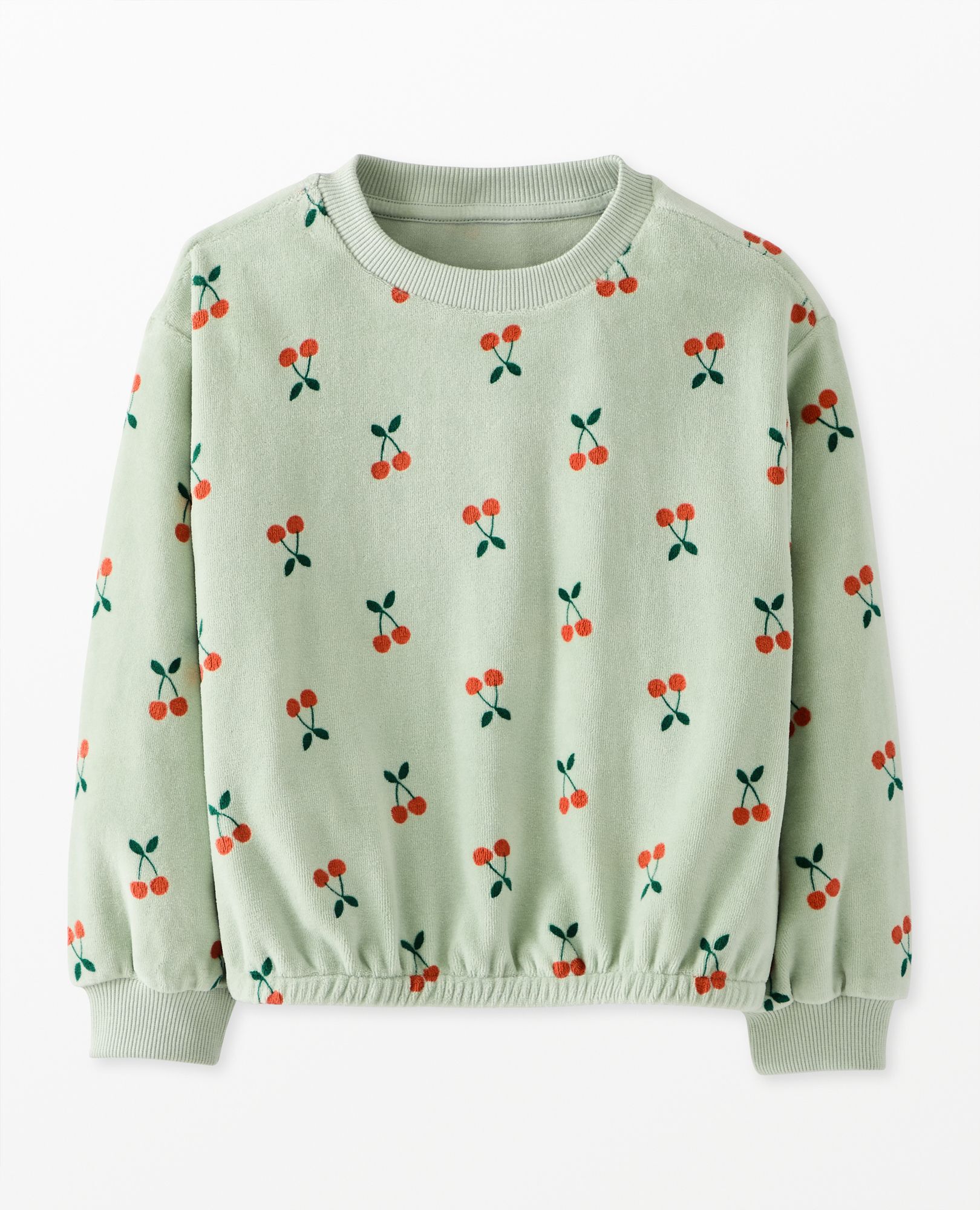 Velour Sweatshirt