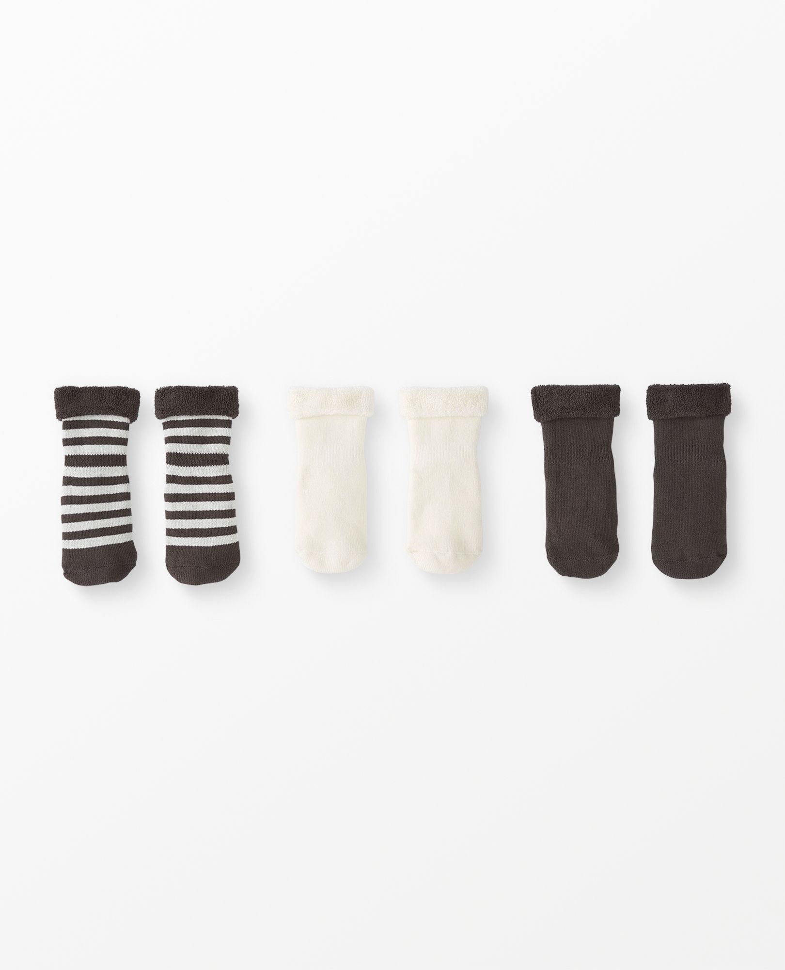 3-Pack Baby Socks in Ecru Multipack - main