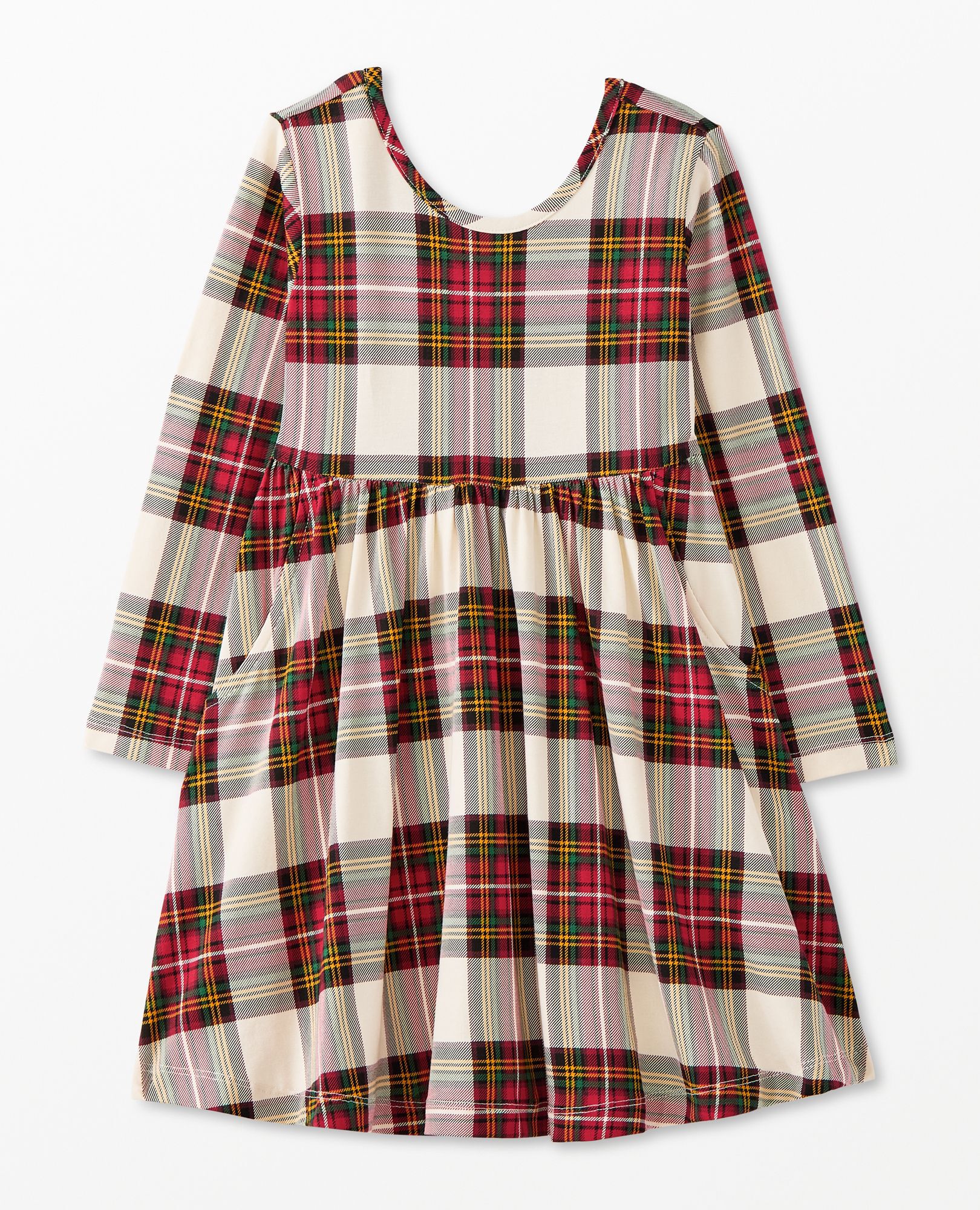 Long Sleeve Skater Dress with Pockets