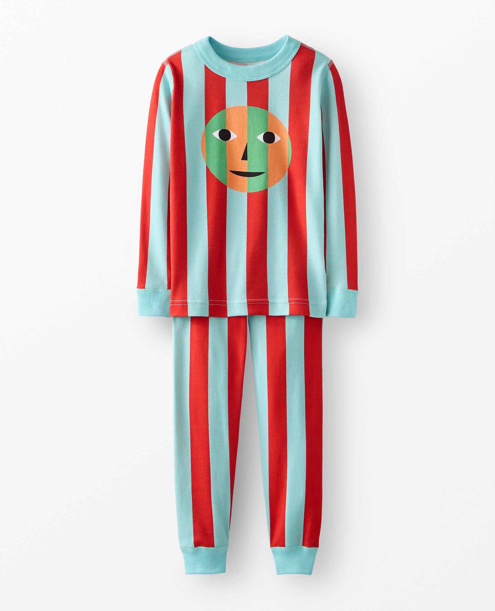 Dusen Dusen HannaJams™ Pajama Set in Warm Stripe - main