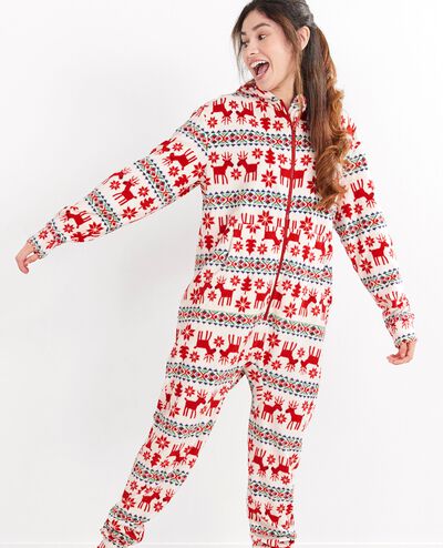 Adult Dear Deer Marshmallow Fleece Jumpsuit Hanna Andersson