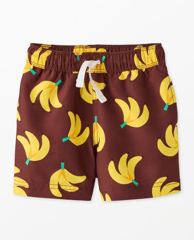 Swim Trunks in Banana Bunch on Brown - main