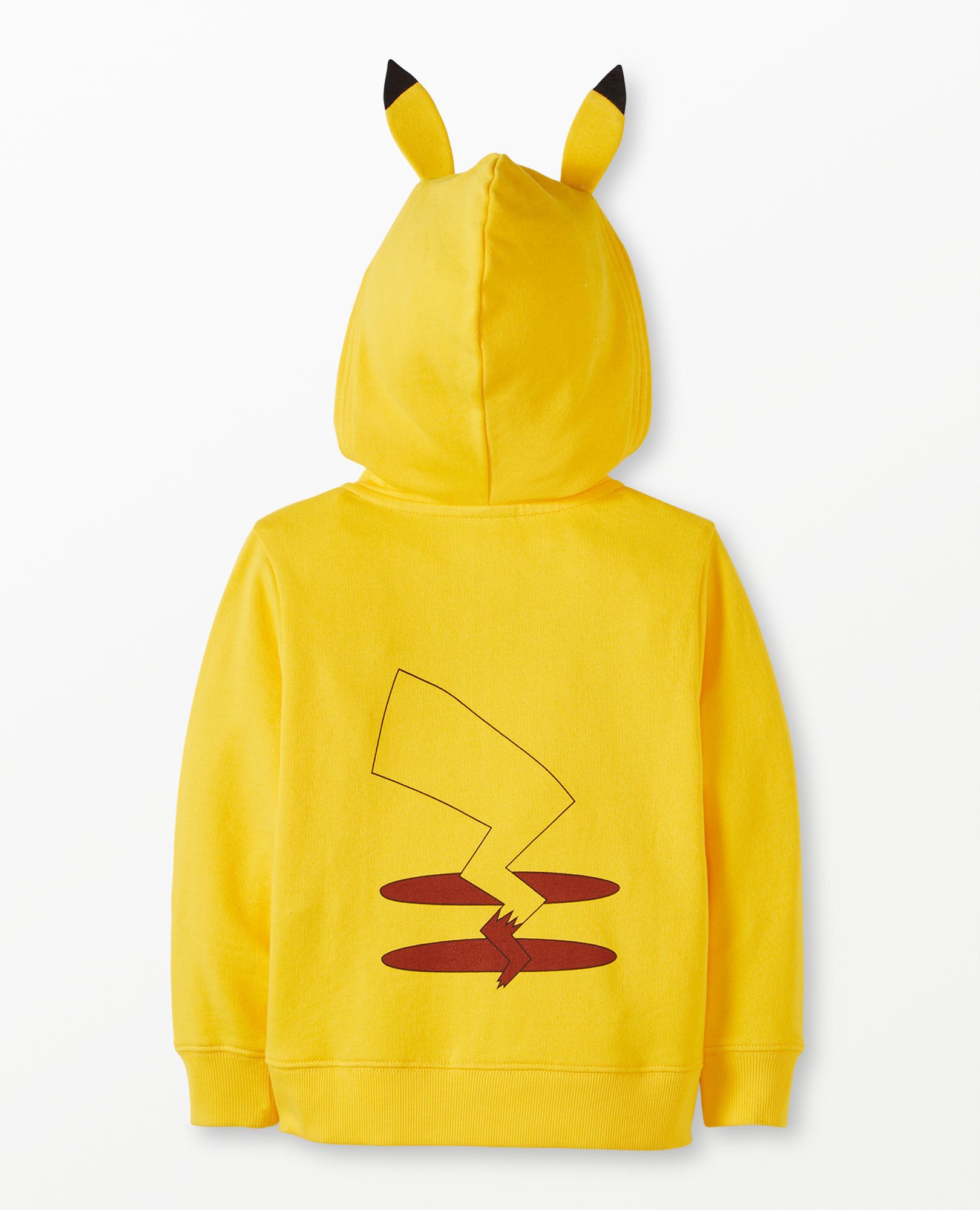 Pokemon French Terry Hoodie Pikachu in 100 Cotton Little Boys Size 5 by Hanna Andersson