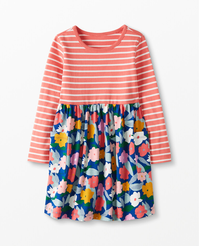 Mixie Playdress in Rosey - main