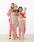 Dr. Seuss Sleeper In Organic Cotton in Cindly Lou Who candy Cane - main