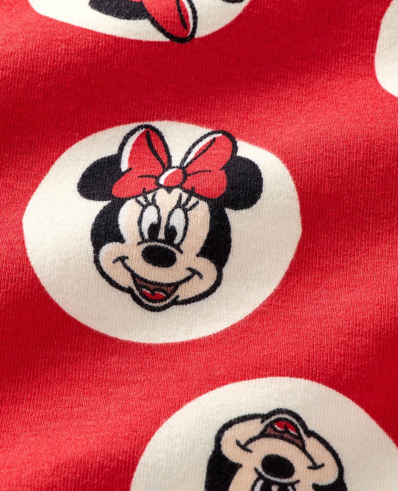 Disney Mickey Mouse HannaJams™ Pajama Set in Minnie on Red - main