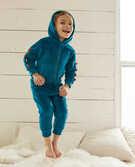 Recycled Marshmallow Fleece Character Play Suit in Trek Teal - main
