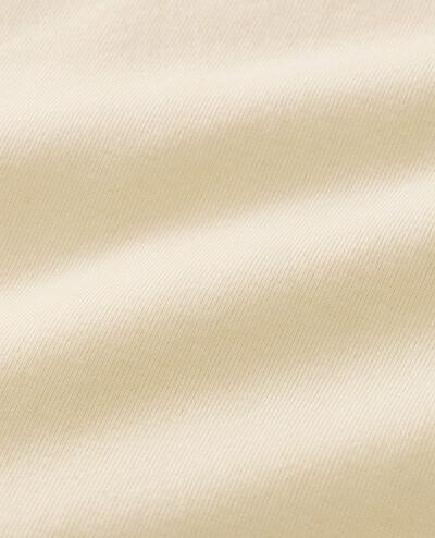 Adult Long John Pajama Top in Ecru - main