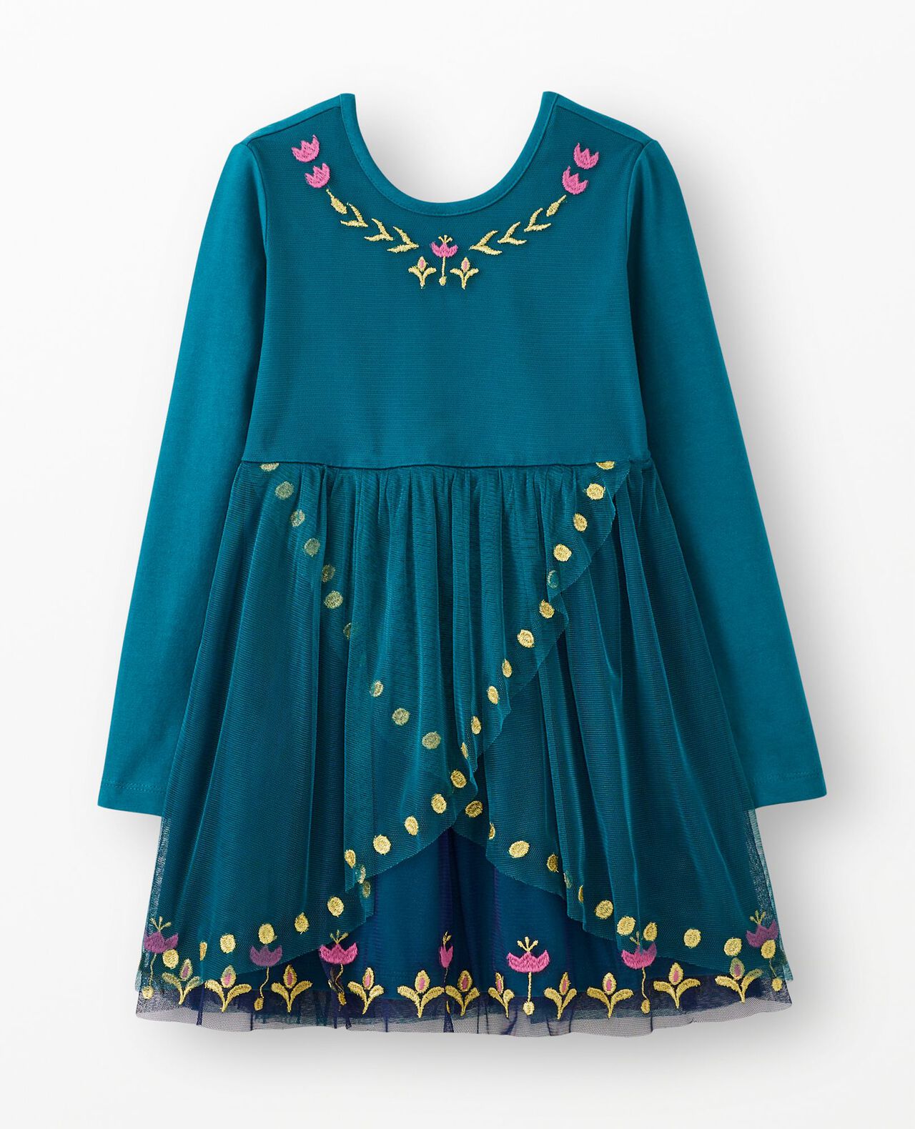 Disney Frozen Anna Long Sleeve Tulle Dress in Anna - Frozen Anniversary - main