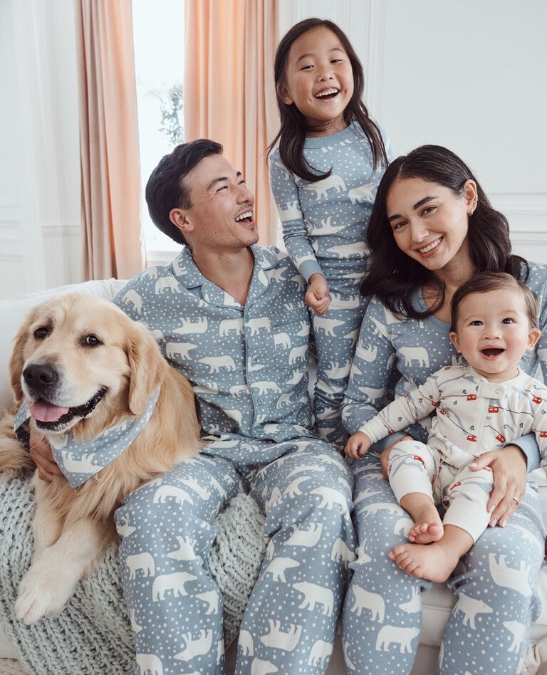 Women's Holiday Long John Pajama Pants in  - main