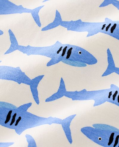 HannaJams™ Pajama Set in Bubbles the Shark - main