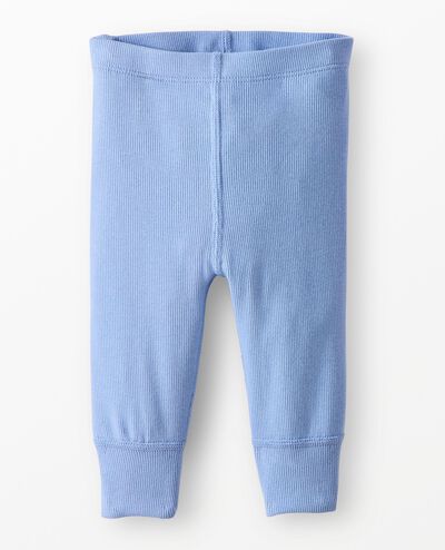 Baby Ribbed Leggings in Grapemist - main