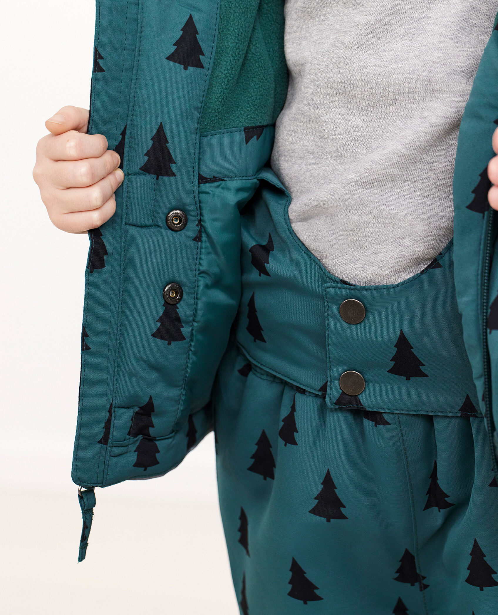 Print Recycled Snow Jacket | Hanna Andersson