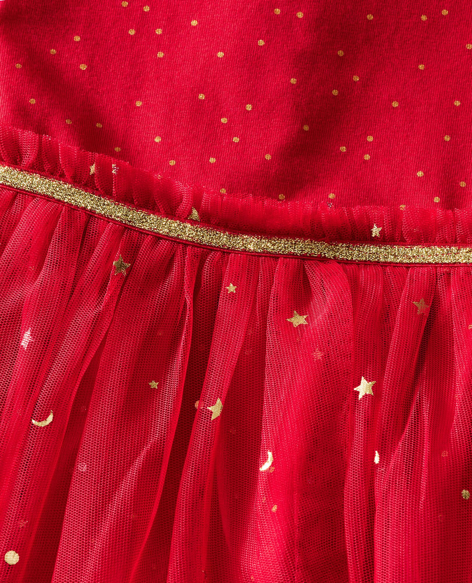 Super Soft Shimmer Tulle Skater Dress Hanna Andersson