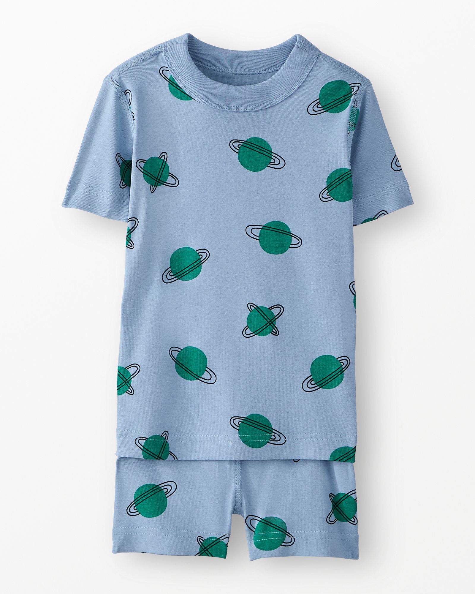 HannaJams™ Pajama Set in Planets on Blue - main