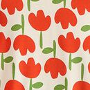HannaJams™ Pajama Set in Dreaming of Red Tulips - swatch