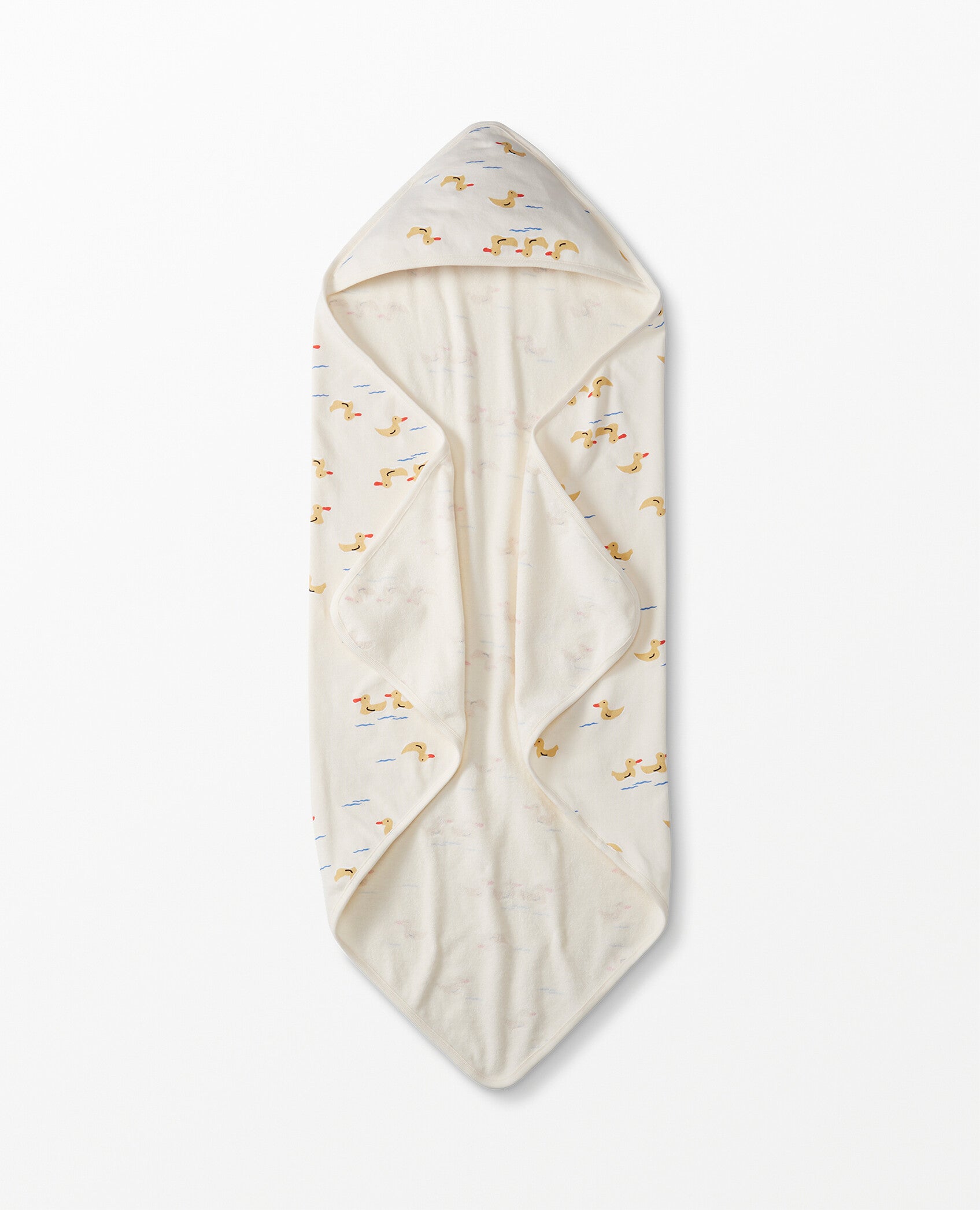 Baby Hooded Towel In Cotton Terry Hanna Andersson