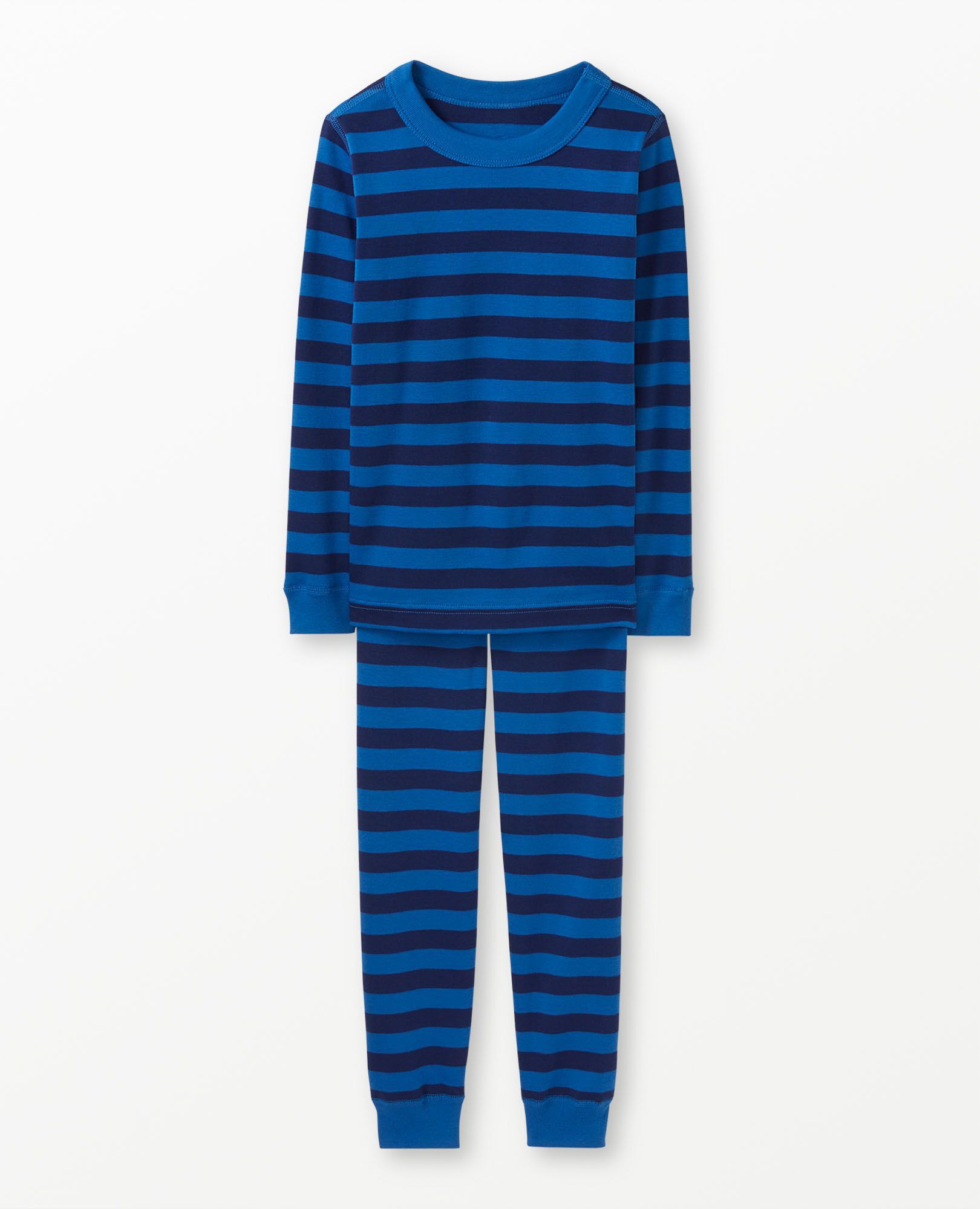 Striped Long John Pajama Set Hanna Andersson