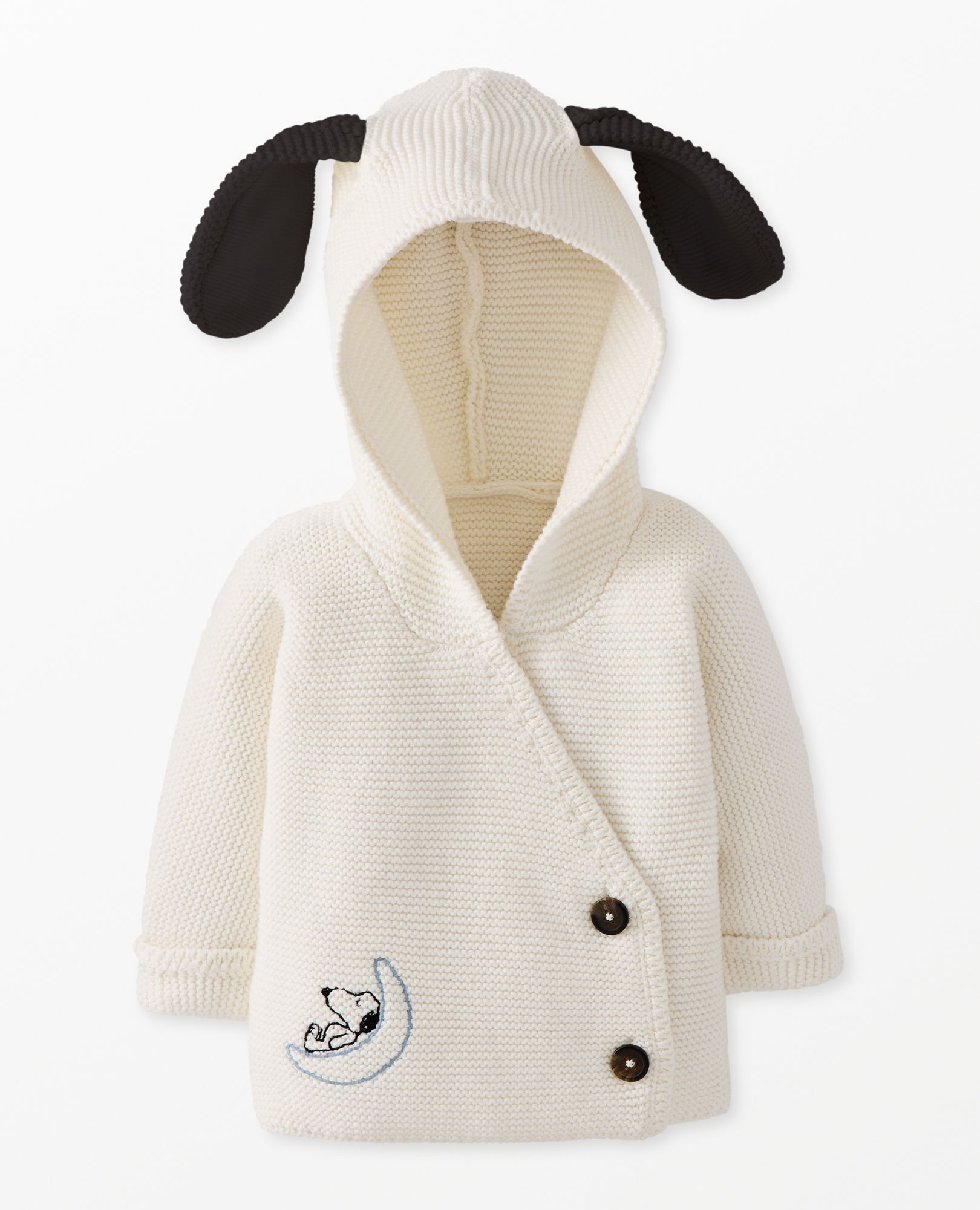 Baby Peanuts Snoopy Hoodie Sweater Hanna Andersson