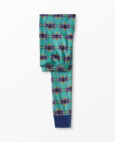 Adult Unisex Marvel Studios' Black Panther: Wakanda Forever Long John Pajama Pant in Black Panther Family - main