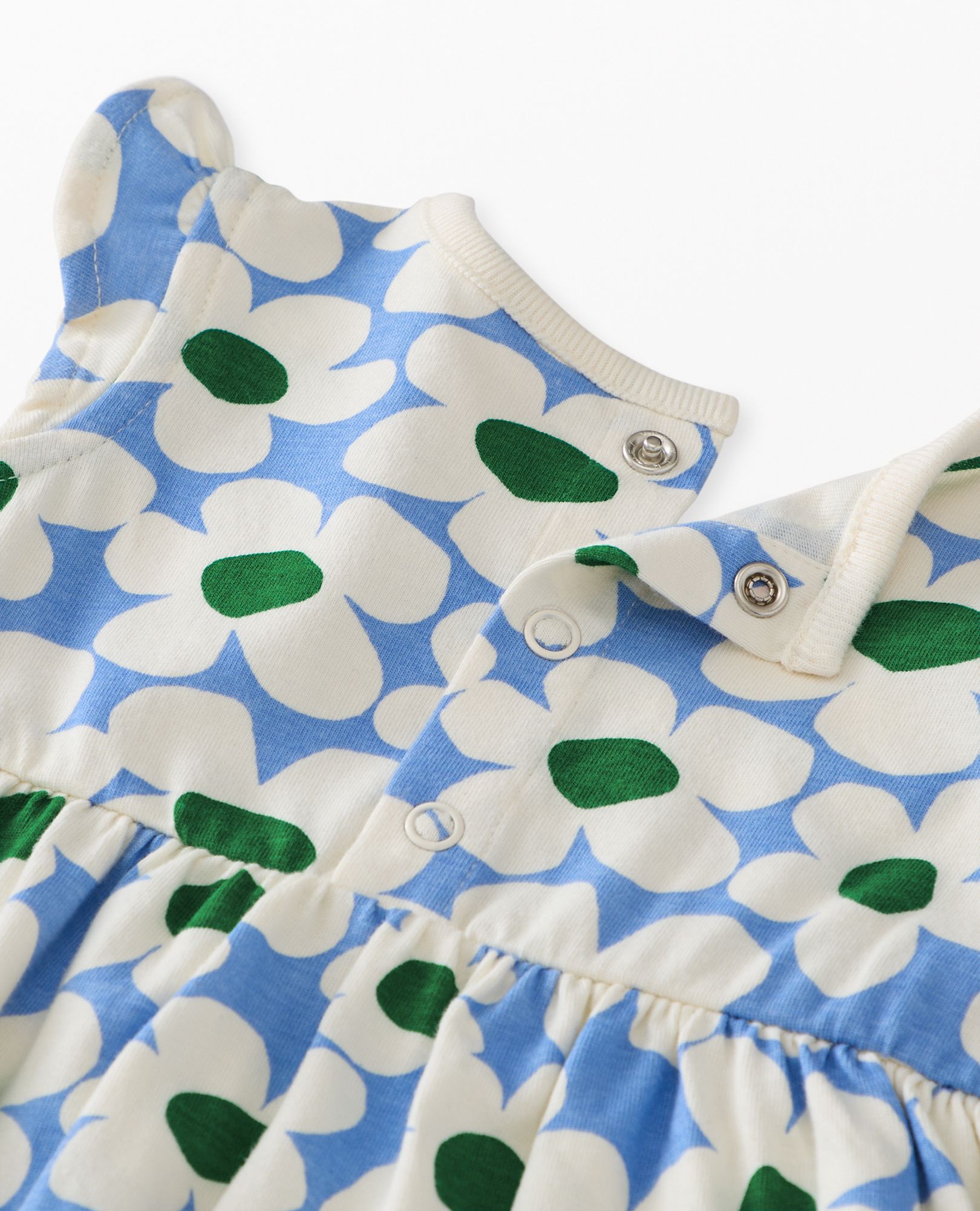Peppa Pig Baby Girl  Fruits Print Flutter-sleeve/ Short-sleeve Romper