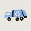 HannaJams™ Pajama Set in Recycling Truck - swatch