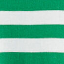 Adult Striped Long John Pajama Top in Tree Green/White/Hanna Red - swatch