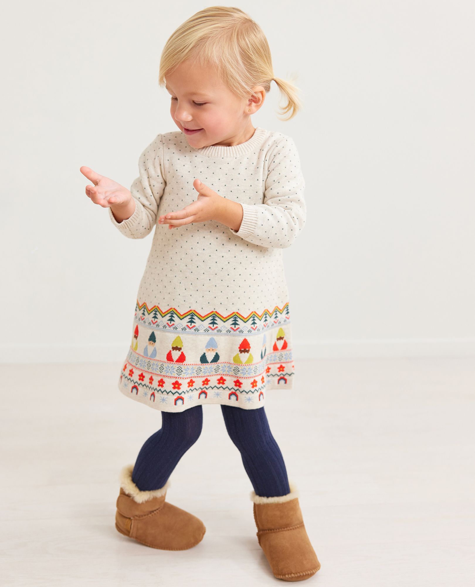 Hanna andersson shop sweater dress