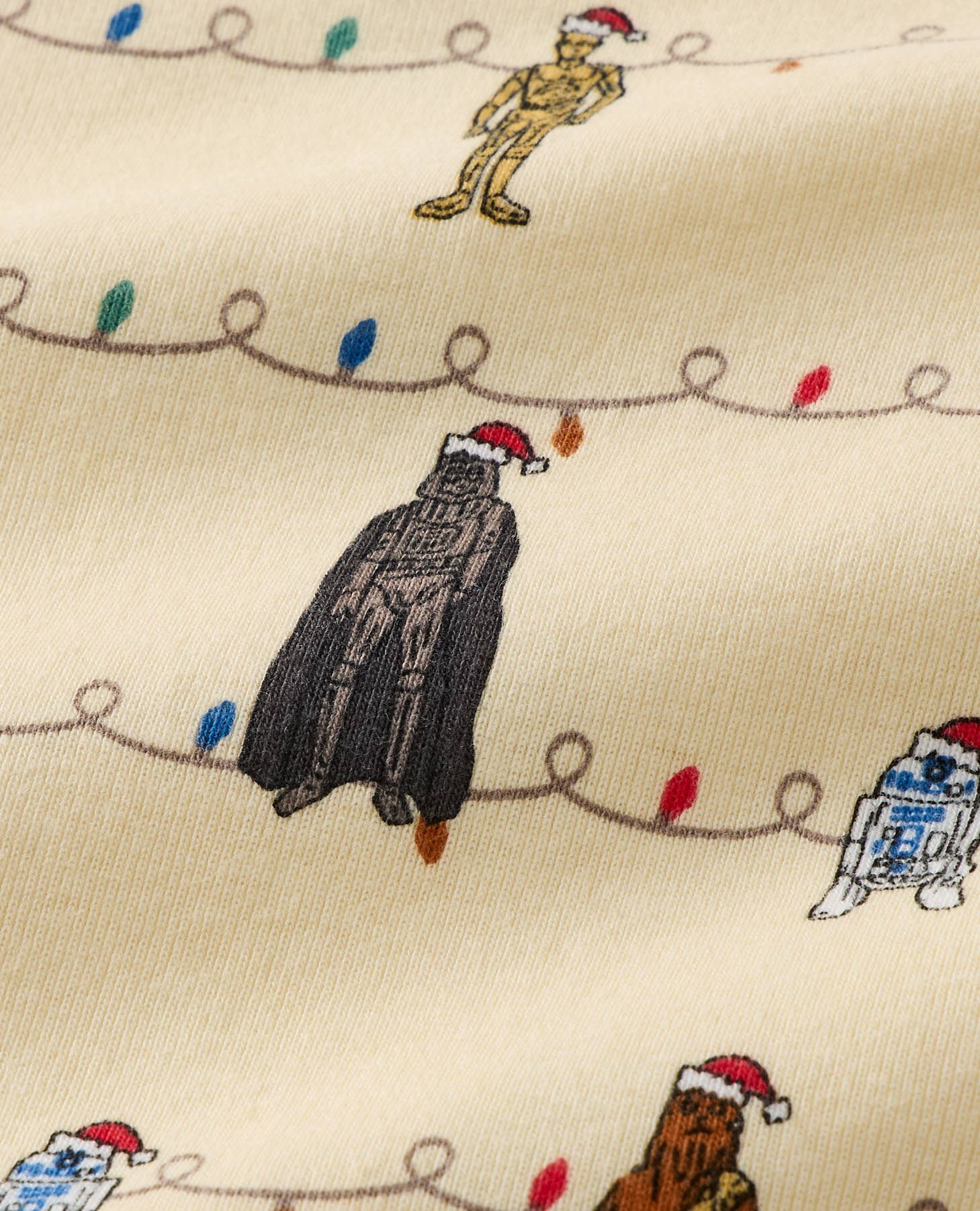 Women's STAR WARS™ Holiday Jogger Pajama Pants in Star Wars String Lights - main