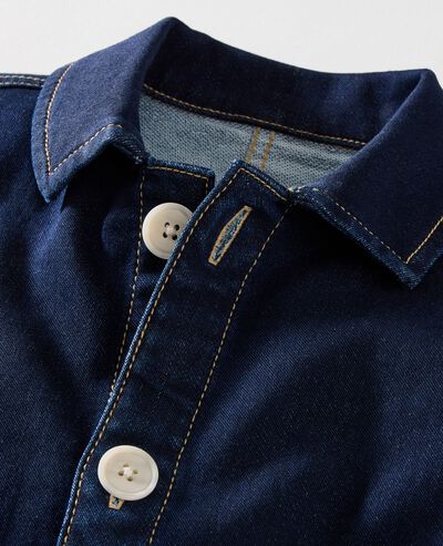 Supersoft Denim Jacket in Dark Wash Denim - main