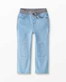 Double Knee Kickstart Relaxed Jeans in Medium-Light Wash Denim - main