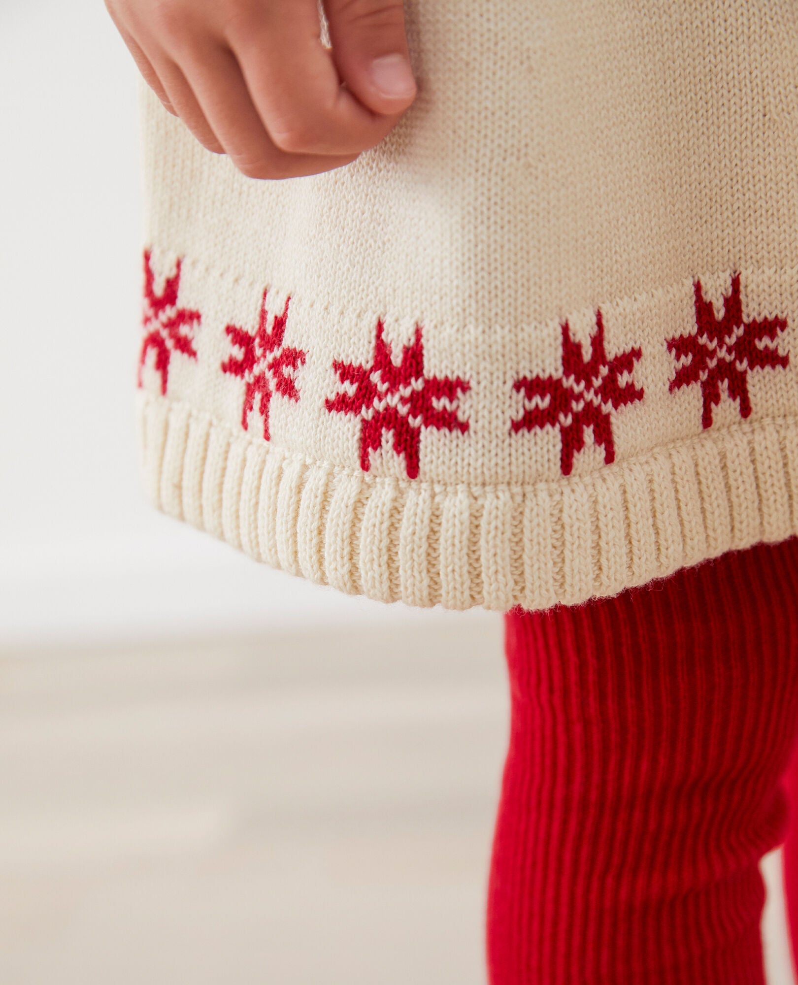 dear deer sweater dress