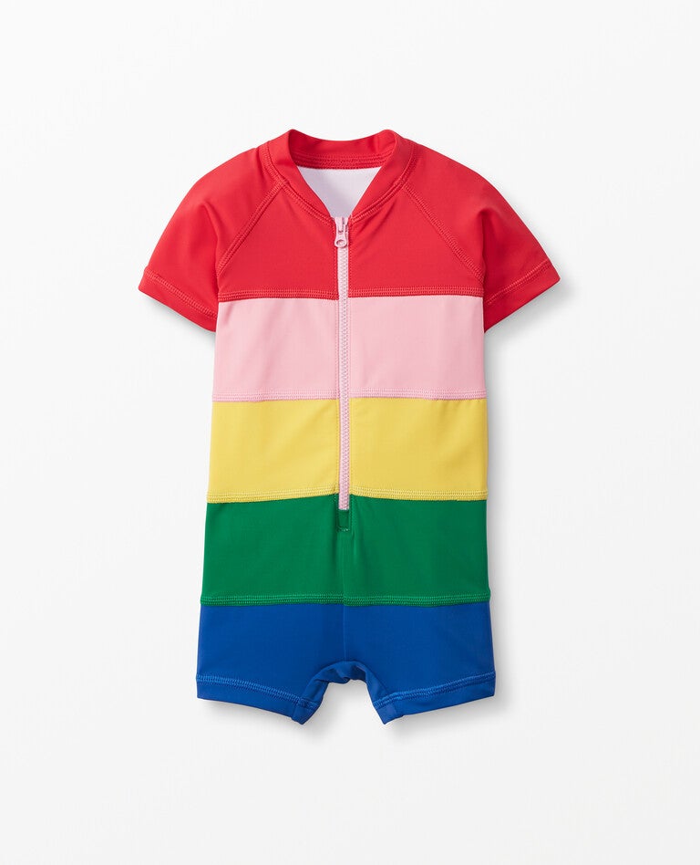Sunblock Rainbow Rash Guard Suit Hanna Andersson
