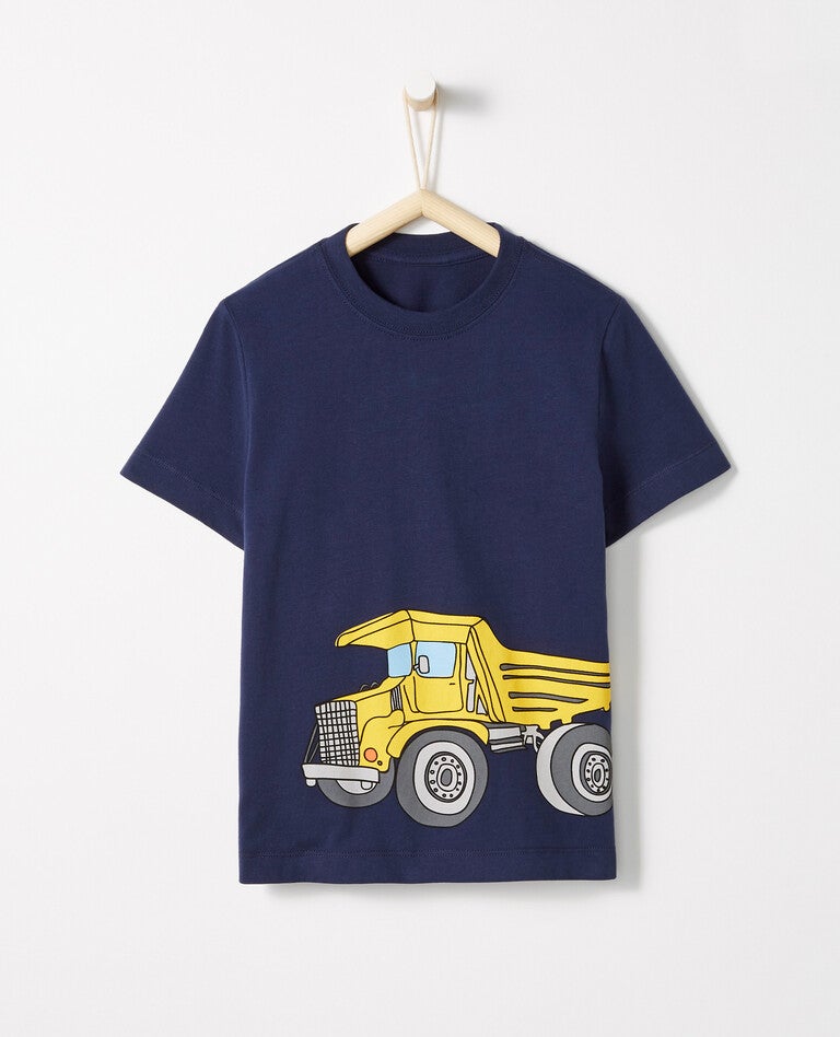 Sueded Jersey Art Tee Hanna Andersson