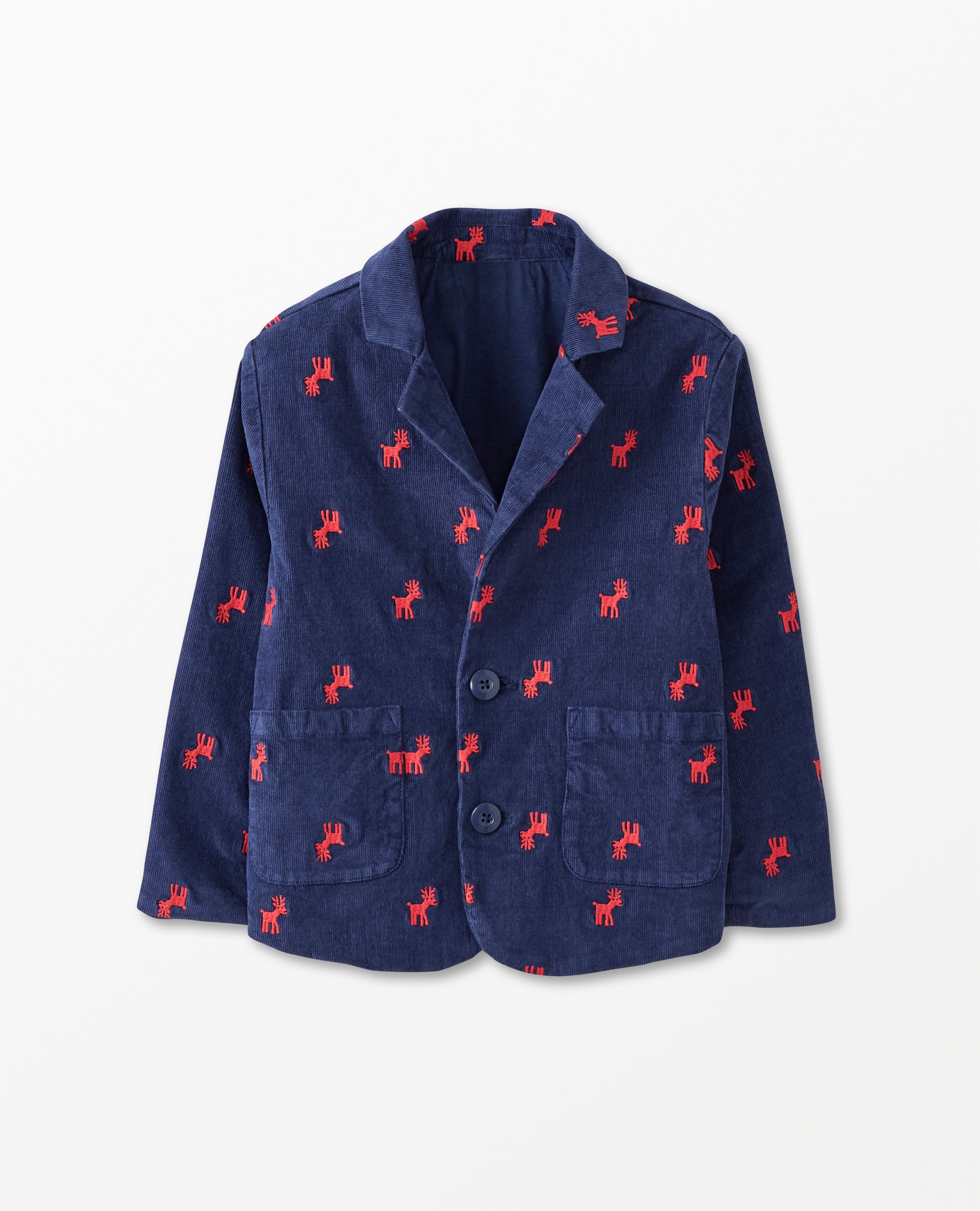 Embroidered Corduroy Blazer Hanna Andersson