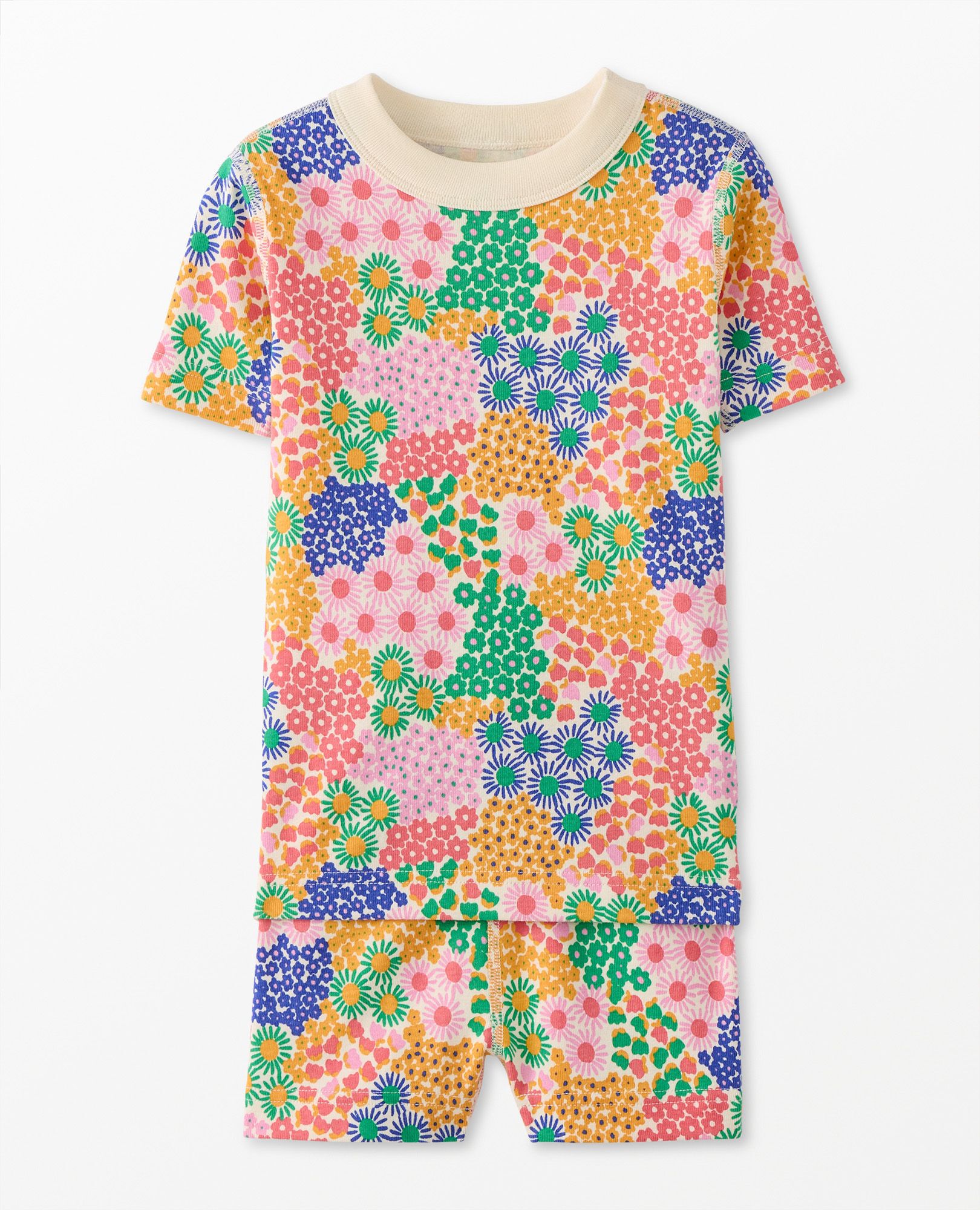 Kids Short John Pajama Set