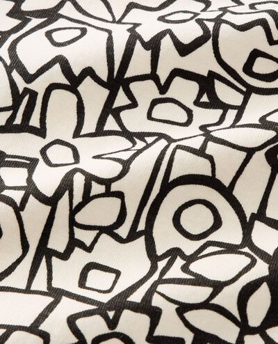 HannaJams™ Sleeper in Full Bloom on Ecru - main