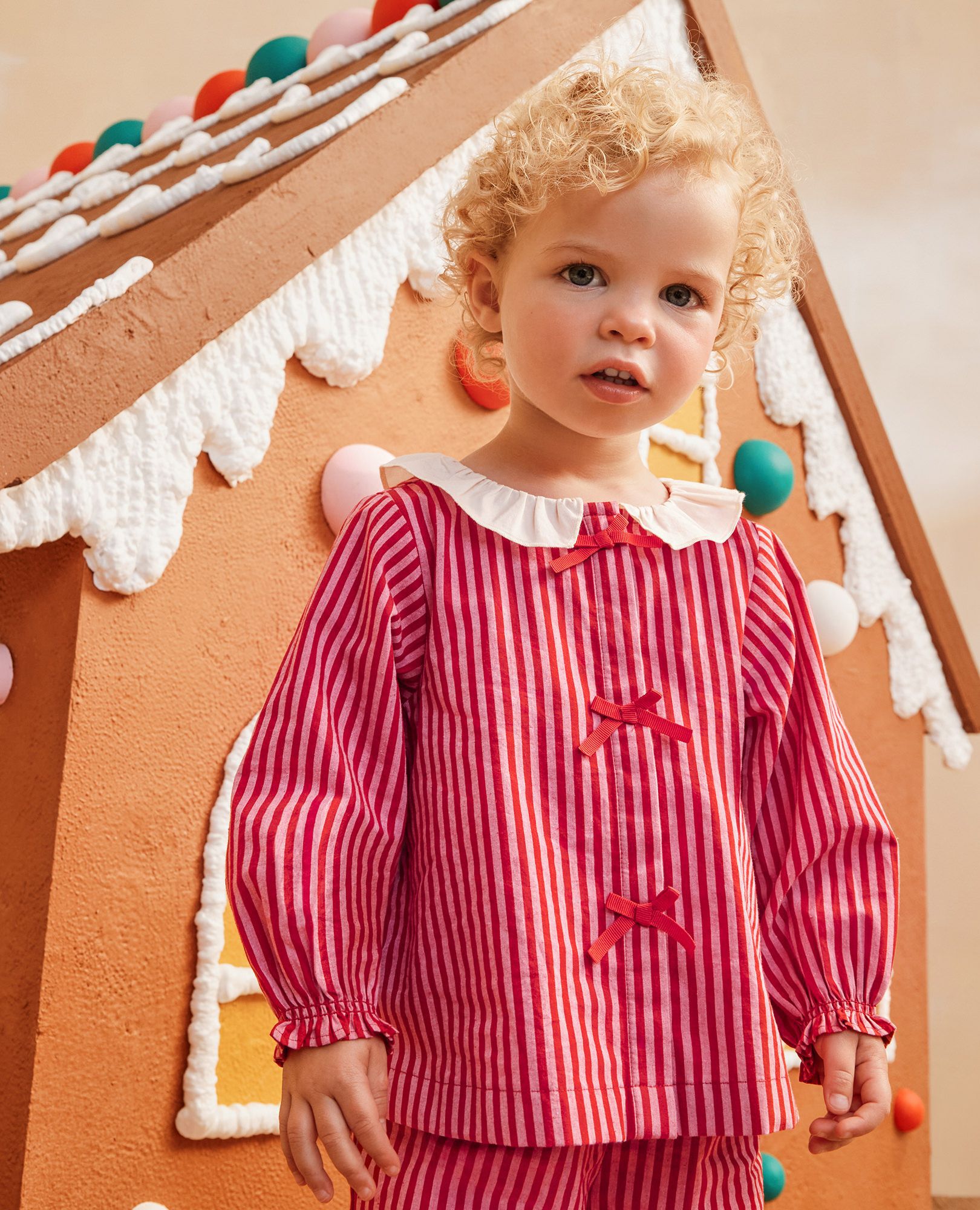 Long Sleeve Poplin Top & Pants Set - thumbnail 5