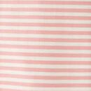 Baby Layette Footed Sleeper in Ecru/Blush Pink - swatch