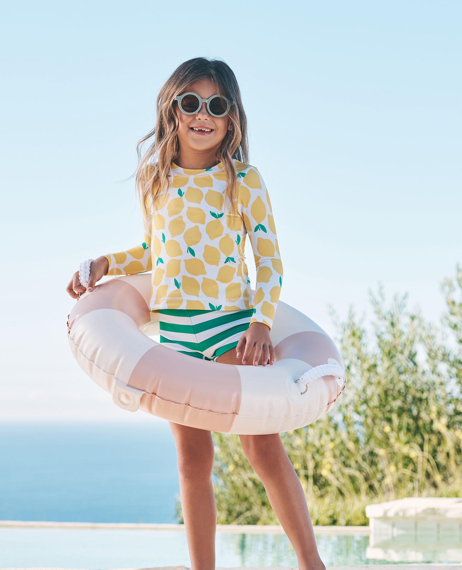 Hanna andersson rainbow swimsuit cheap