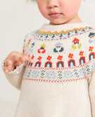 Fairisle Sweater Dress in Oat Heather - main