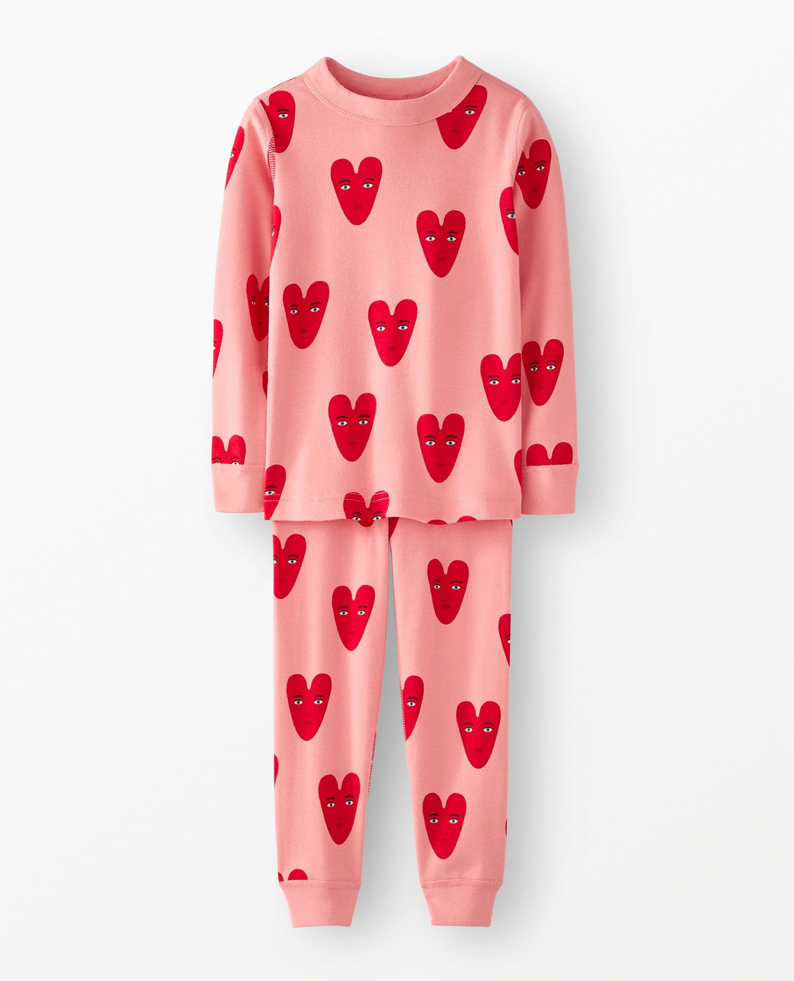 Oeuf HannaJams™ Pajama Set in Hearts - main
