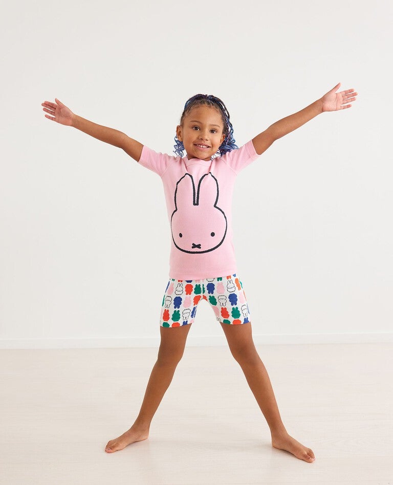 Stof Aardrijkskunde Intuïtie Miffy Short John Pajama Set | Hanna Andersson